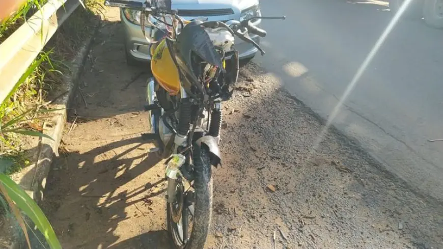 Acidente na BR-101: Motociclista fica gravemente ferido e veículo envolvido desaparece!