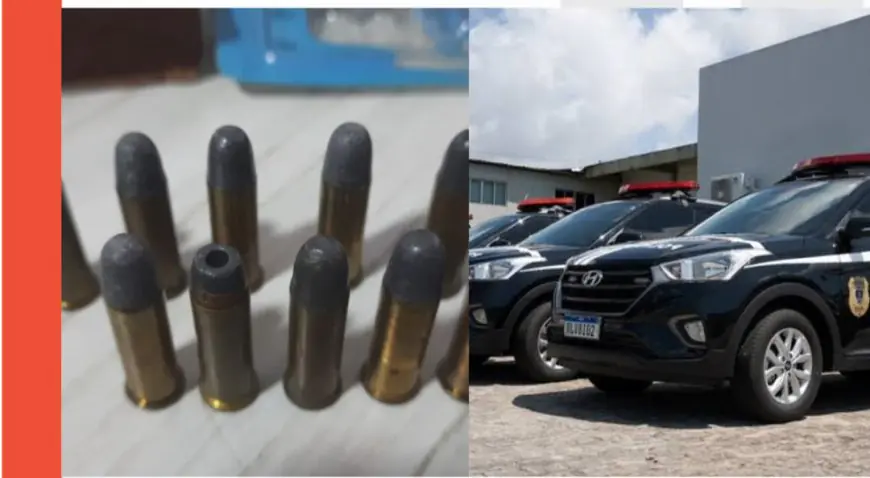 Operação da Corregedoria da Polícia Militar em Nanuque resulta em prisão de dois PMs e um civil por posse e porte ilegal de arma de fogo e munição