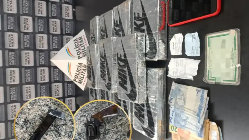 Homem é preso com 11 barras de cocaína após operação da PM em cidades do Vale do Aço